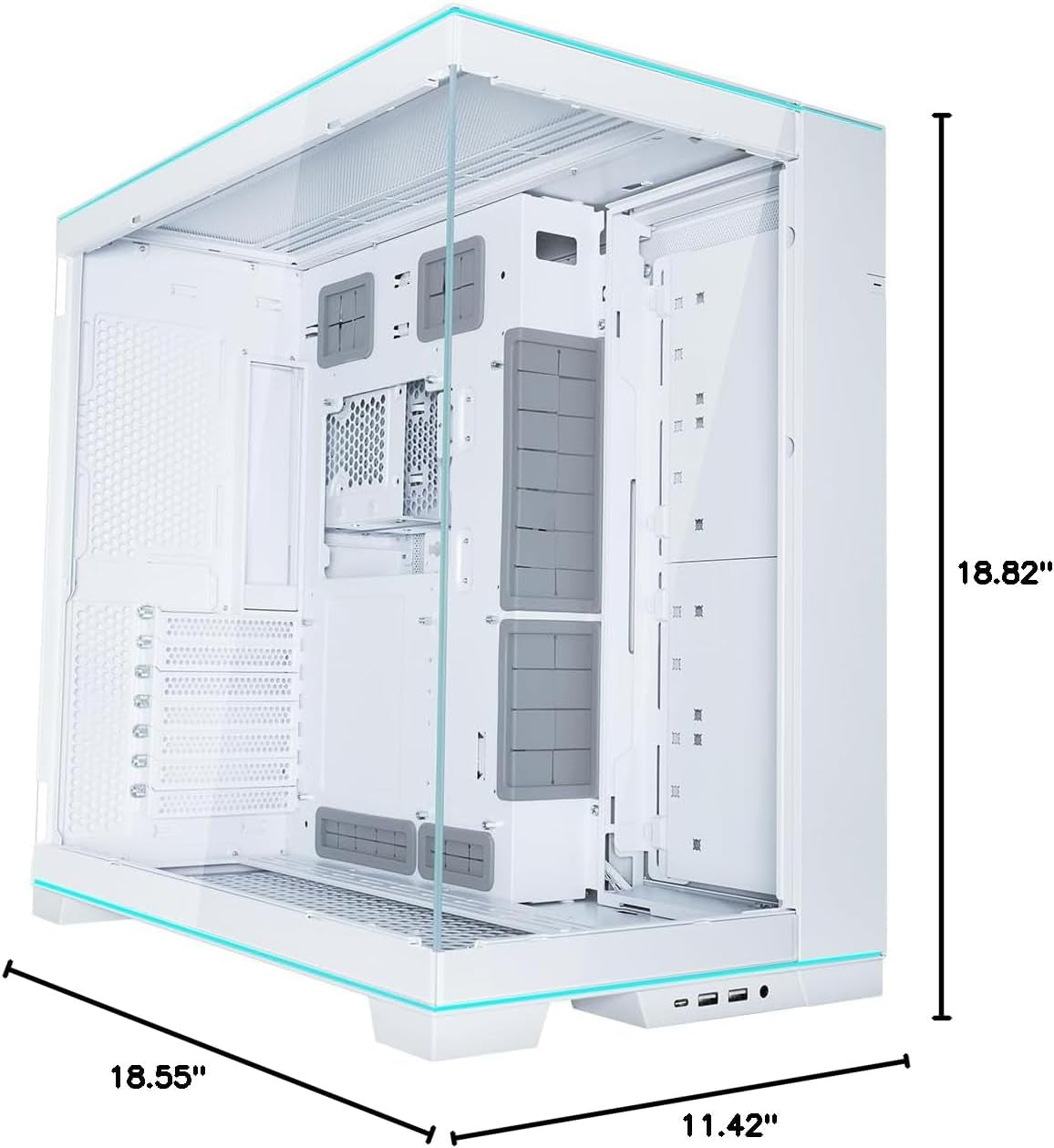 O11D EVO RGB Black E-ATX Case, 420Mm Radiator (O11DERGBW.US)