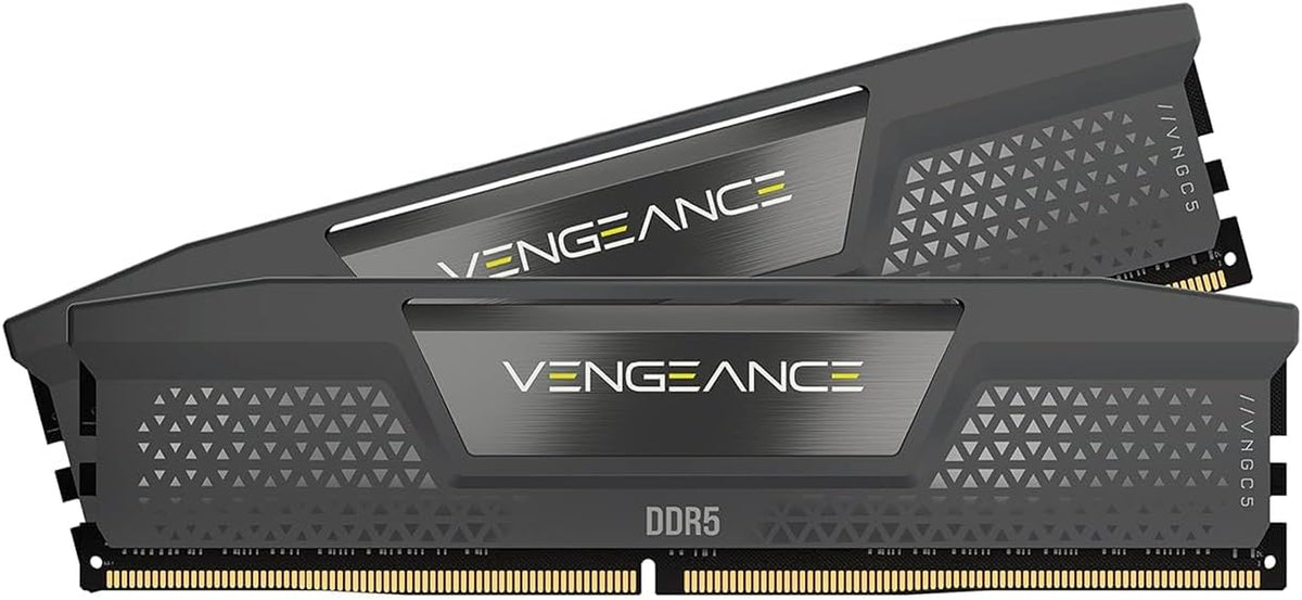 CORSAIR Vengeance DDR5 64GB (2X32Gb) DDR5 6000Mhz CL30 AMD EXPO Intel XMP Icue Compatible Computer Memory – Gray (CMK64GX5M2B6000Z30)