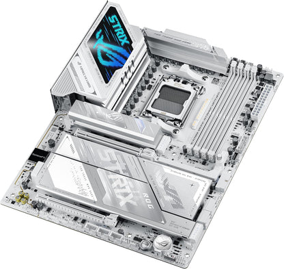 ASUS ROG Strix X870E-A Gaming WIFI7 NEO AM5 ATX Motherboard, DDR5, DIMM Fit, Wifi 7, 5Gb LAN, Pcie 5.0, 4X M.2, 2X USB4, EZ PC DIY, AIO Q-Connector
