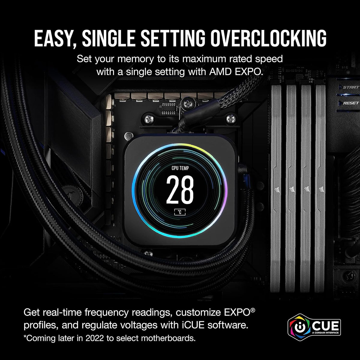 CORSAIR Vengeance DDR5 64GB (2X32Gb) DDR5 6000Mhz CL30 AMD EXPO Intel XMP Icue Compatible Computer Memory – Gray (CMK64GX5M2B6000Z30)