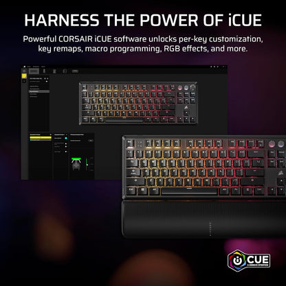 Corsair K70 PRO TKL RGB Magnetic-Mechanical Wired Gaming Keyboard – Black