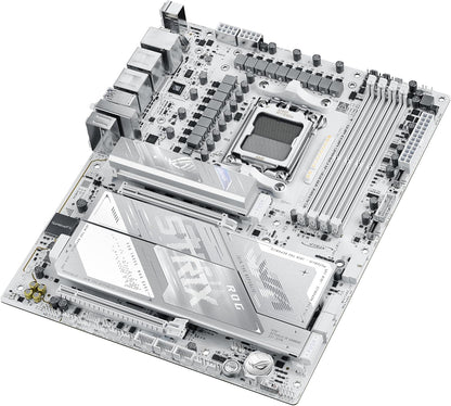 ASUS ROG Strix X870E-A Gaming WIFI7 NEO AM5 ATX Motherboard, DDR5, DIMM Fit, Wifi 7, 5Gb LAN, Pcie 5.0, 4X M.2, 2X USB4, EZ PC DIY, AIO Q-Connector