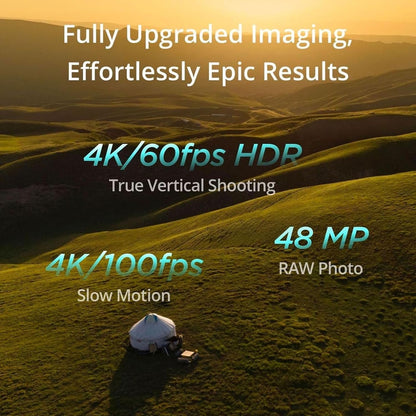 DJI Mini 4 Pro (DJI RC-N2), Drones with Camera for Adults 4K, under 0.549 Lbs/249 G, 34 Mins Flight Time, 20Km Max Video Transmission Distance, Omnidirectional Vision Sensing, Mini Drone for Beginners
