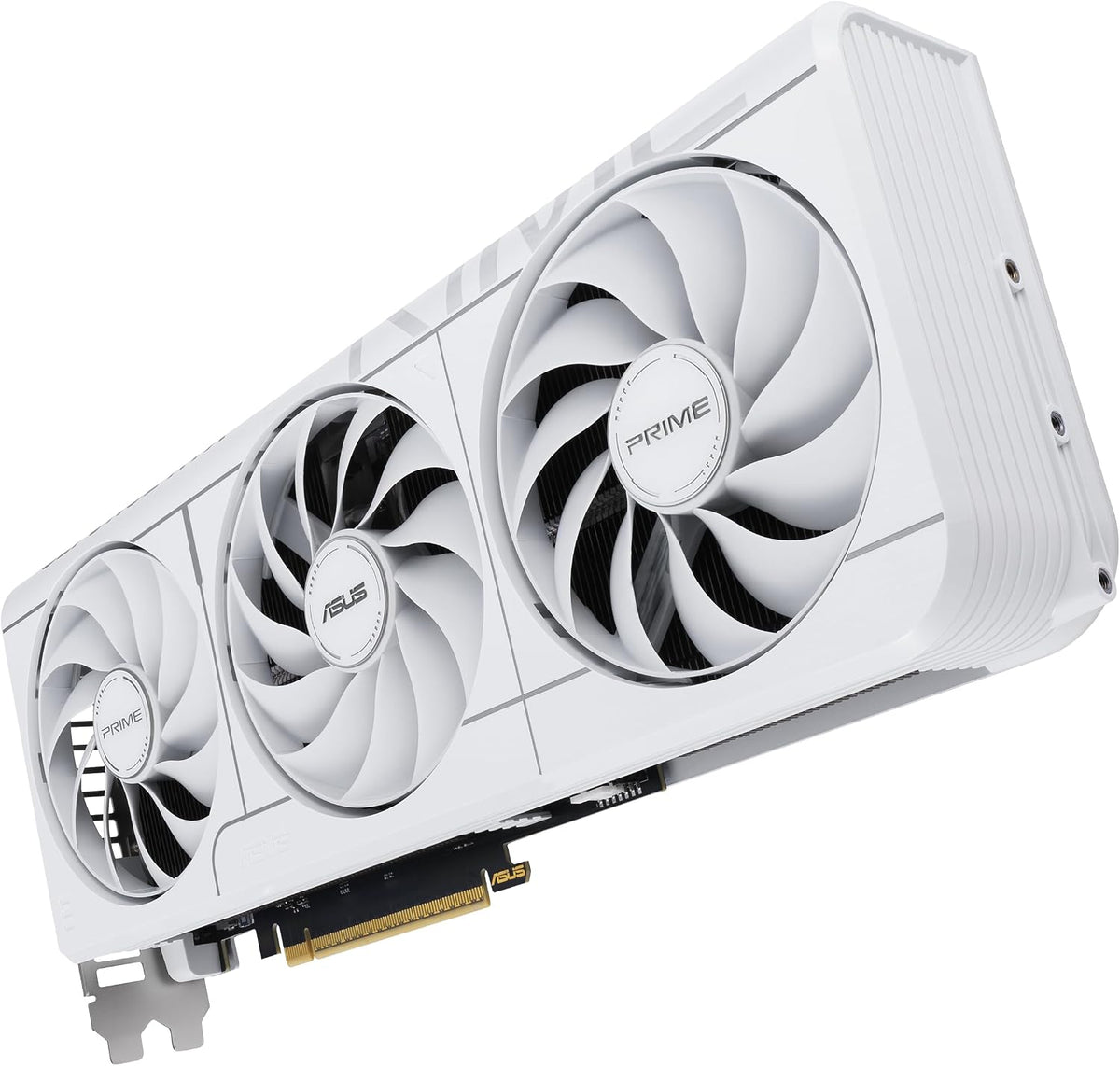 ASUS Prime Geforce RTX 5070 12GB GDDR7 White OC Edition Gaming Graphics Card