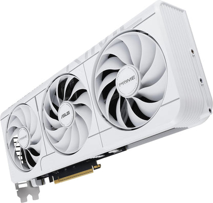 ASUS Prime Geforce RTX 5070 12GB GDDR7 White OC Edition Gaming Graphics Card