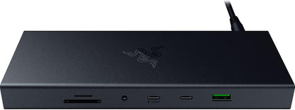 Razer USB 4 Dock, 14 Ports, Windows & Mac Compatible, Black