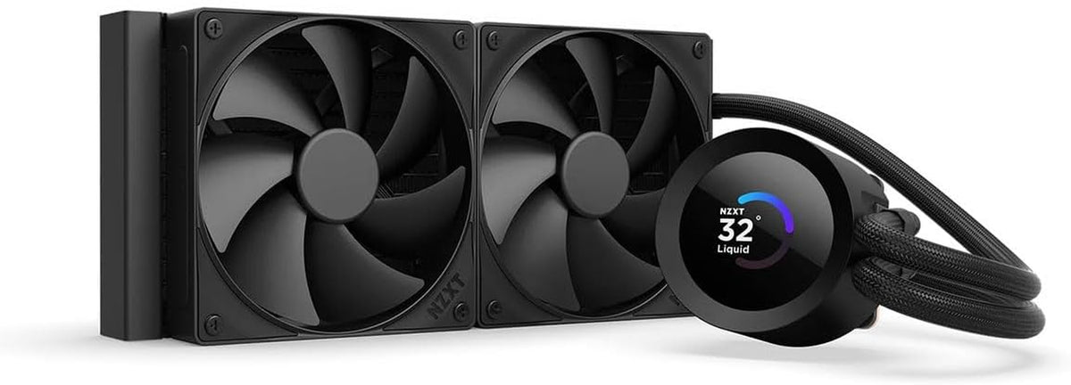 Kraken plus 240-240Mm AIO CPU Cooler, LCD - Black