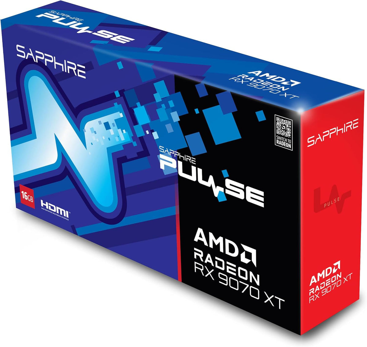 Pulse AMD Radeon™ RX 9070 XT Gaming 16GB Dual Hdmi/Dual DP