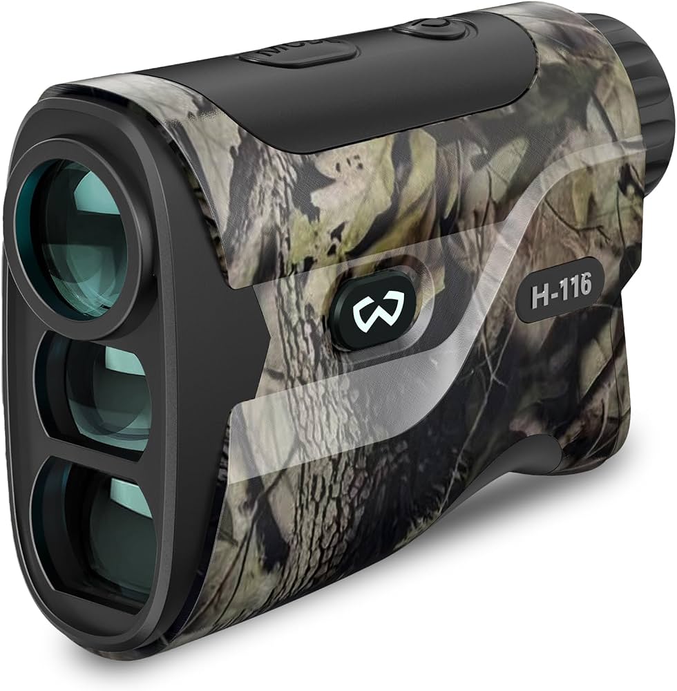 Hunting Rangefinder, Rechargeable Camo Laser Range Finder