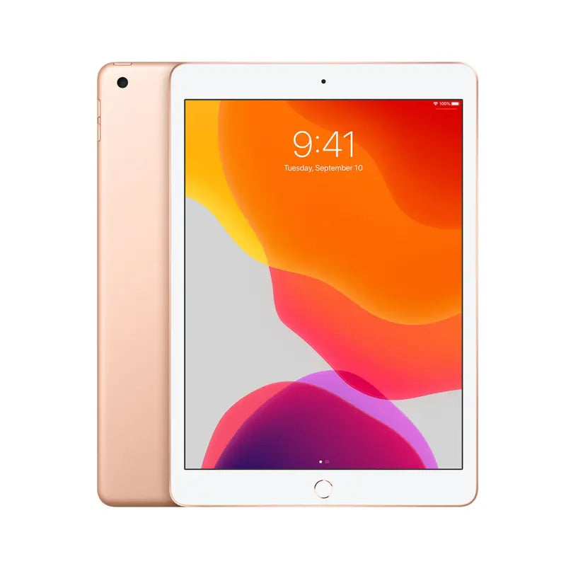 Refurbished Ipad 7Th Gen(Cellular Unlocked + Wifi / Wifi Only)-Excellent Condition with Case, Wireless Earbuds,Tempered Glass Screen Protector & 1 Year Warranty-A2197
