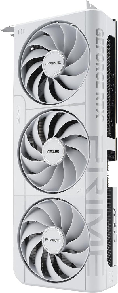 ASUS Prime Geforce RTX 5070 12GB GDDR7 White OC Edition Gaming Graphics Card