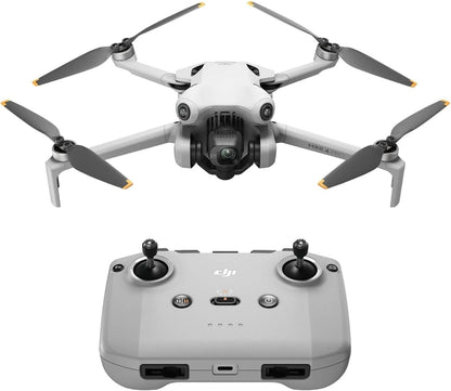 DJI Mini 4 Pro (DJI RC-N2), Drones with Camera for Adults 4K, under 0.549 Lbs/249 G, 34 Mins Flight Time, 20Km Max Video Transmission Distance, Omnidirectional Vision Sensing, Mini Drone for Beginners