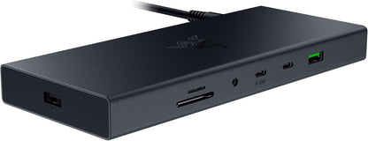 Razer USB 4 Dock, 14 Ports, Windows & Mac Compatible, Black