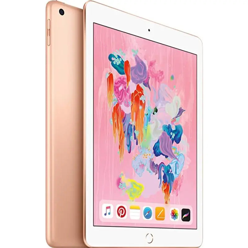 Refurbished Apple Ipad 6Th Gen (Wifi + Cellular Unlocked) - Excellent Condition with Tempered Glass Screen Protector & 1 Year Warranty