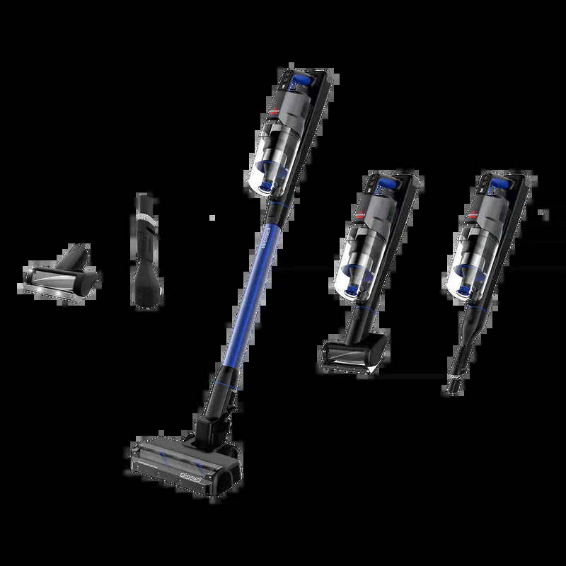 BISSELL® Powerclean® Furfinder™ Cordless Stick Vacuum with 200W Suction, Self-Standing Design, Removable Battery and Bright Headlights