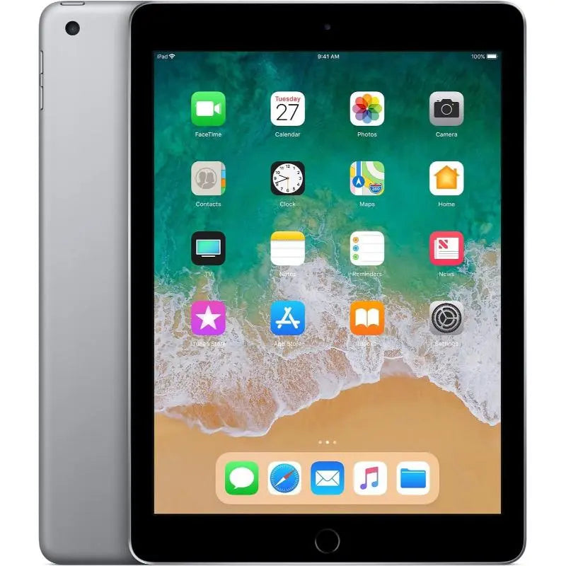 Refurbished Apple Ipad 6Th Gen (Wifi + Cellular Unlocked) - Excellent Condition with Tempered Glass Screen Protector & 1 Year Warranty
