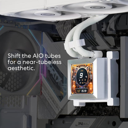 Hydroshift 360 AIO Lcd-White-Hslcd36Sw