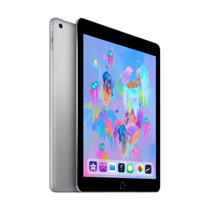 Refurbished Apple Ipad 6Th Gen (Wifi + Cellular Unlocked) - Excellent Condition with Tempered Glass Screen Protector & 1 Year Warranty