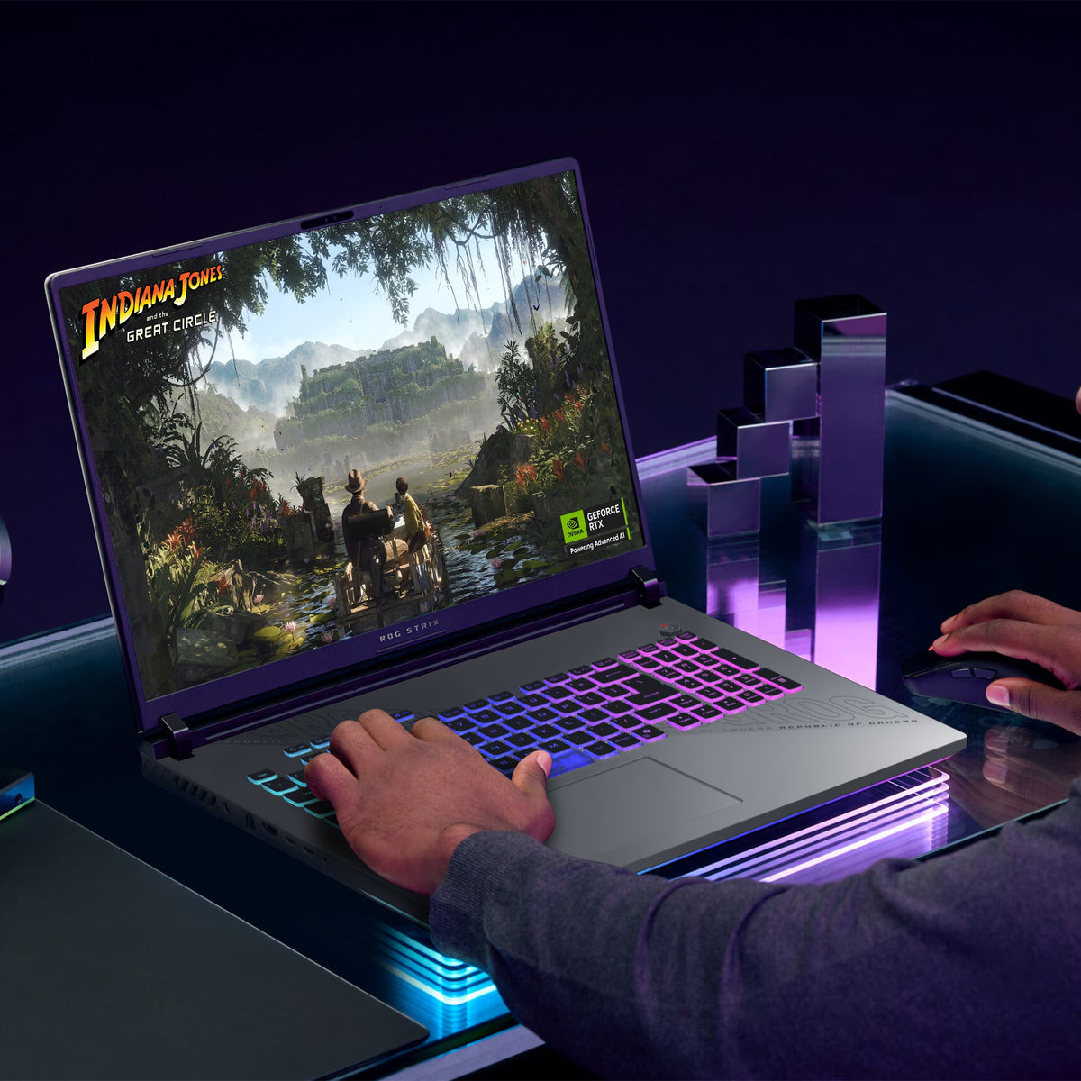 ROG Strix G18 (2025) Gaming Laptop, 18 Inch WQXDA 240Hz AMD Ryzen 9 9955HX, NVIDIA Geforce RTX 5070 32GB RAM 1TB SSD Eclipse Gray