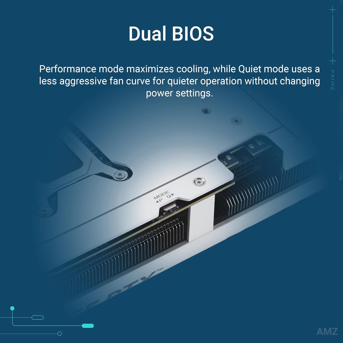ASUS Prime Geforce RTX 5070 12GB GDDR7 White OC Edition Gaming Graphics Card