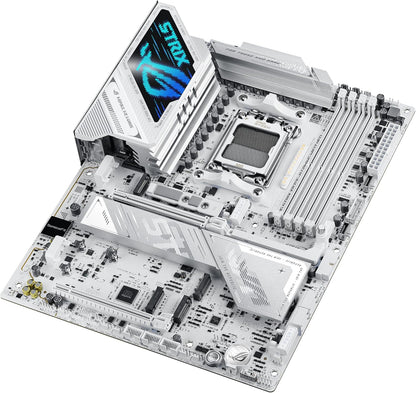 ASUS ROG Strix X870E-A Gaming WIFI7 NEO AM5 ATX Motherboard, DDR5, DIMM Fit, Wifi 7, 5Gb LAN, Pcie 5.0, 4X M.2, 2X USB4, EZ PC DIY, AIO Q-Connector