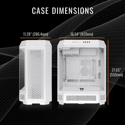 Thermaltake LCGS Reactor 9590S Gaming Desktop (AMD Ryzen™ 9 9950X3D, Toughram 32GB DDR5 6000Mt/S RGB Memory, NVIDIA® Geforce RTX™ 5090, 2TB Nvme M.2, Wifi, Windows 11) T6WT-X87S-590-LCS