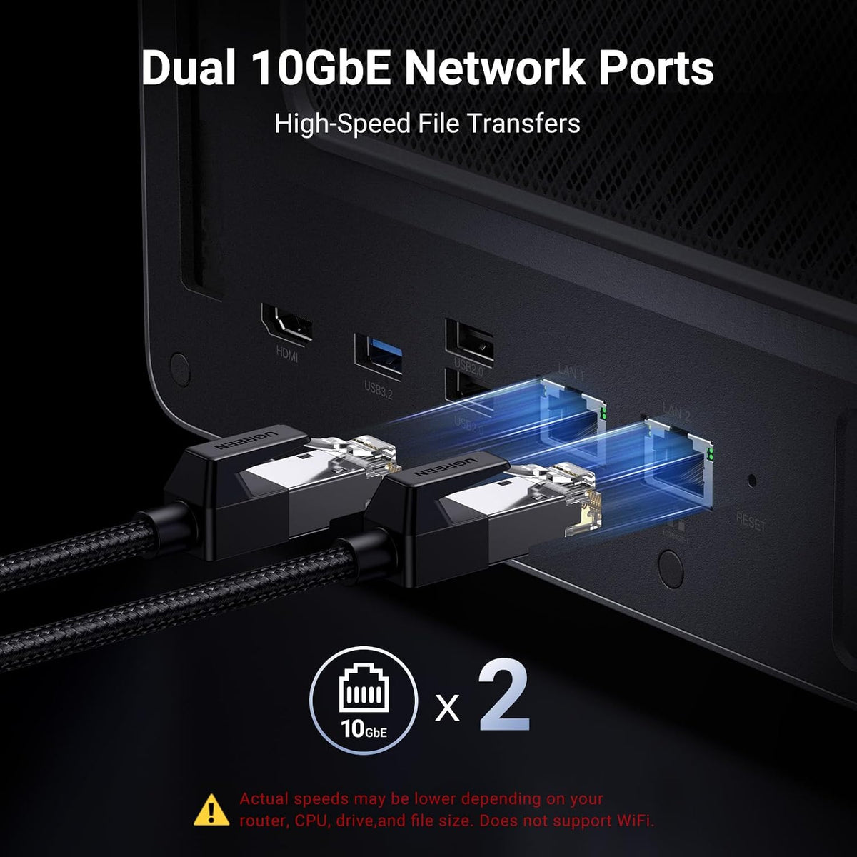NAS DXP6800 Pro 6-Bay for Teams, Small Businesses File Server