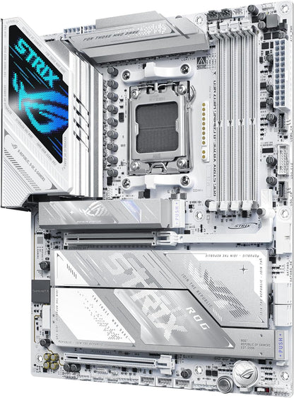 ASUS ROG Strix X870E-A Gaming WIFI7 NEO AM5 ATX Motherboard, DDR5, DIMM Fit, Wifi 7, 5Gb LAN, Pcie 5.0, 4X M.2, 2X USB4, EZ PC DIY, AIO Q-Connector