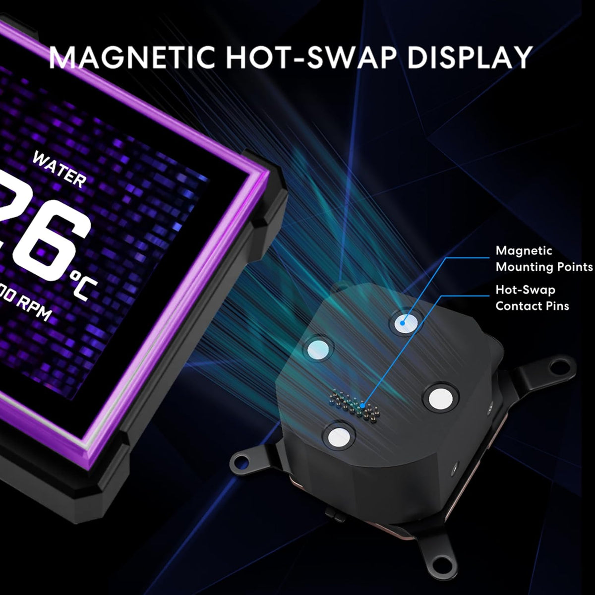 Hydroshift II LCD-S-360 Cl-Liquid CPU Cooler-Black-Hs2Lcds36Cb